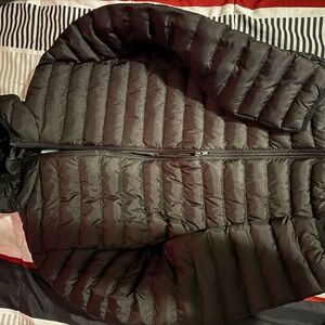 Kids Black Puffer Jacket